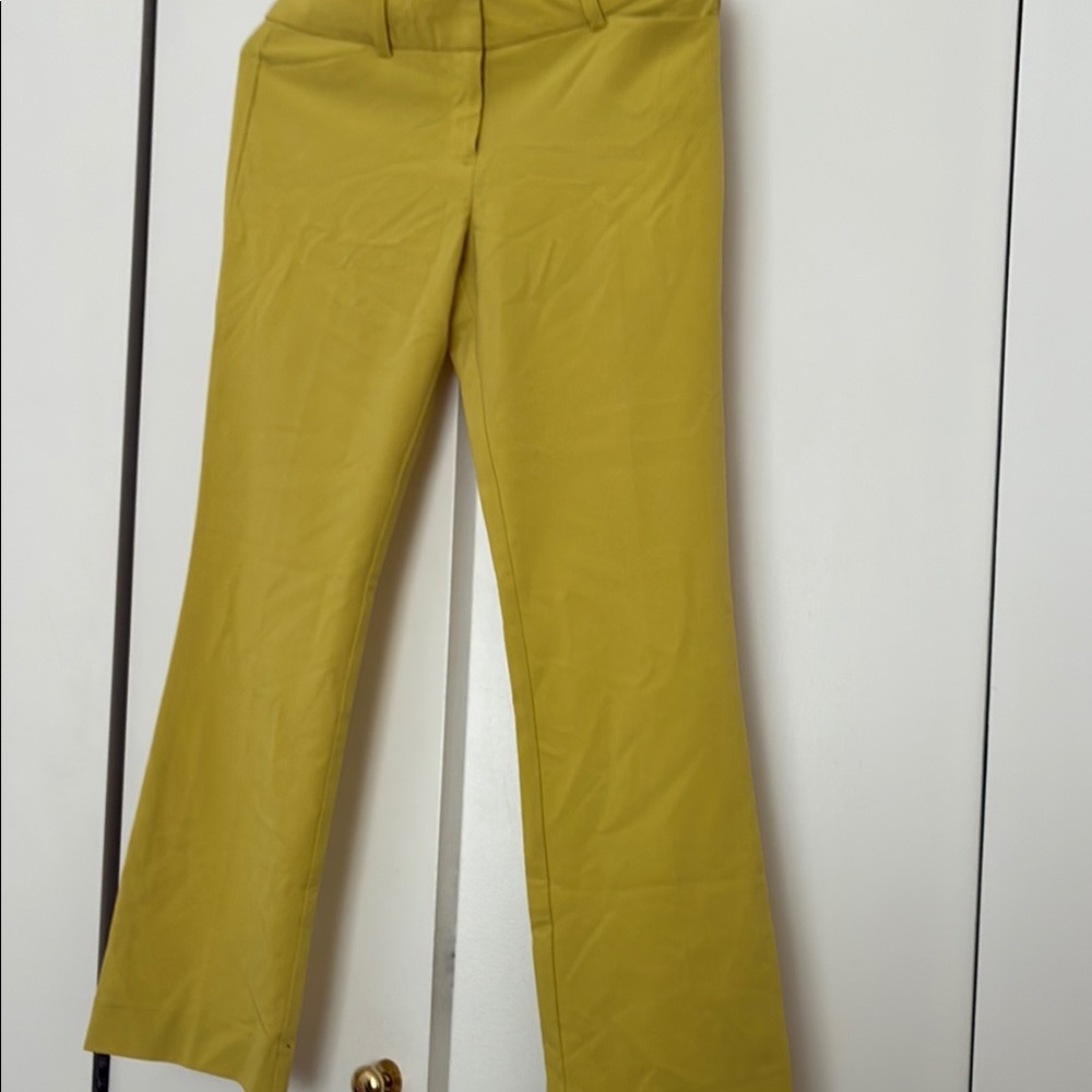 New York & Company Yellow Pants
